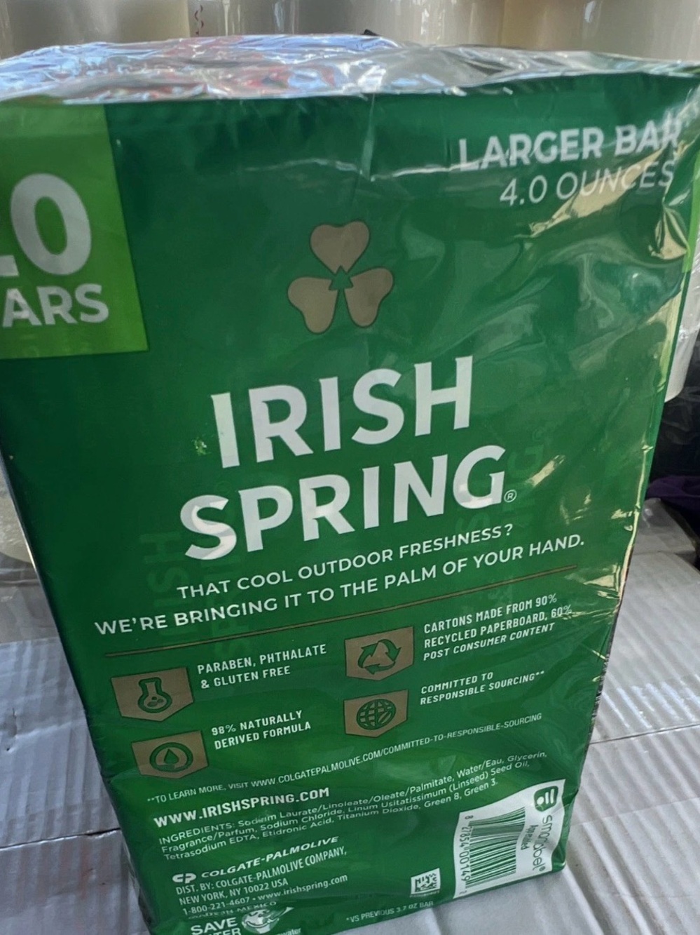 Irish Spring Bar Soap Multipack - Green